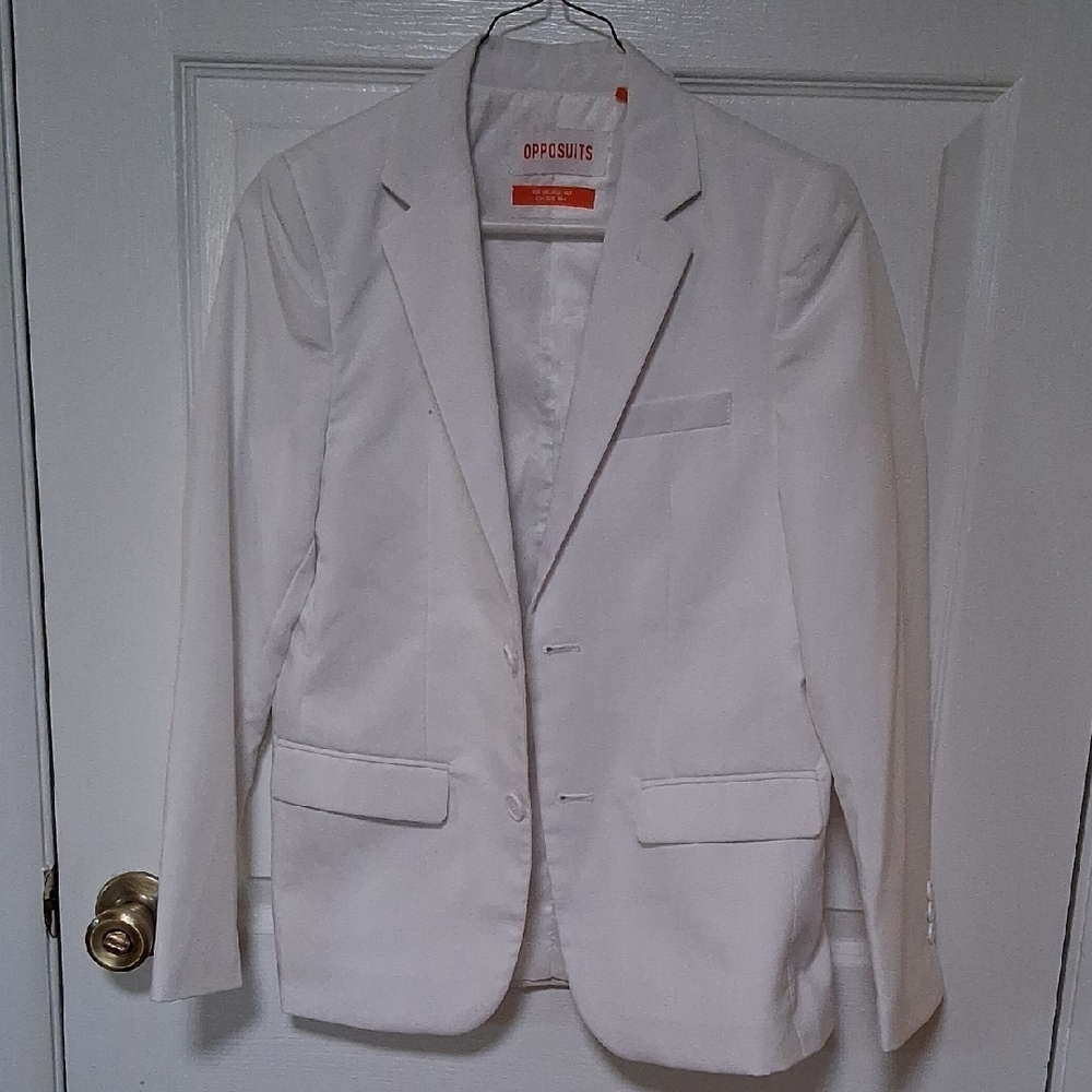 OppoSuits Boys Crisp White Blazer